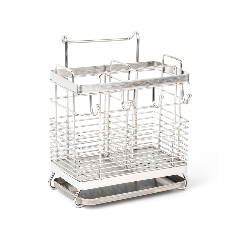 Asciugatura del supporto per bacchette per utensili da cucina in acciaio inossidabile 304