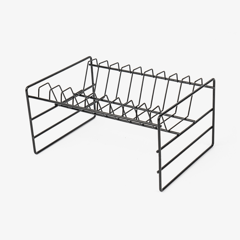 Portaoggetti multifunzionale nero per lavello per utensili