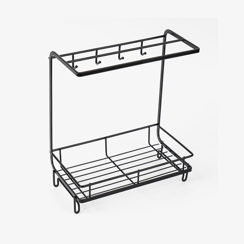 Portaoggetti per lavello da cucina con porta spugna e strofinaccio