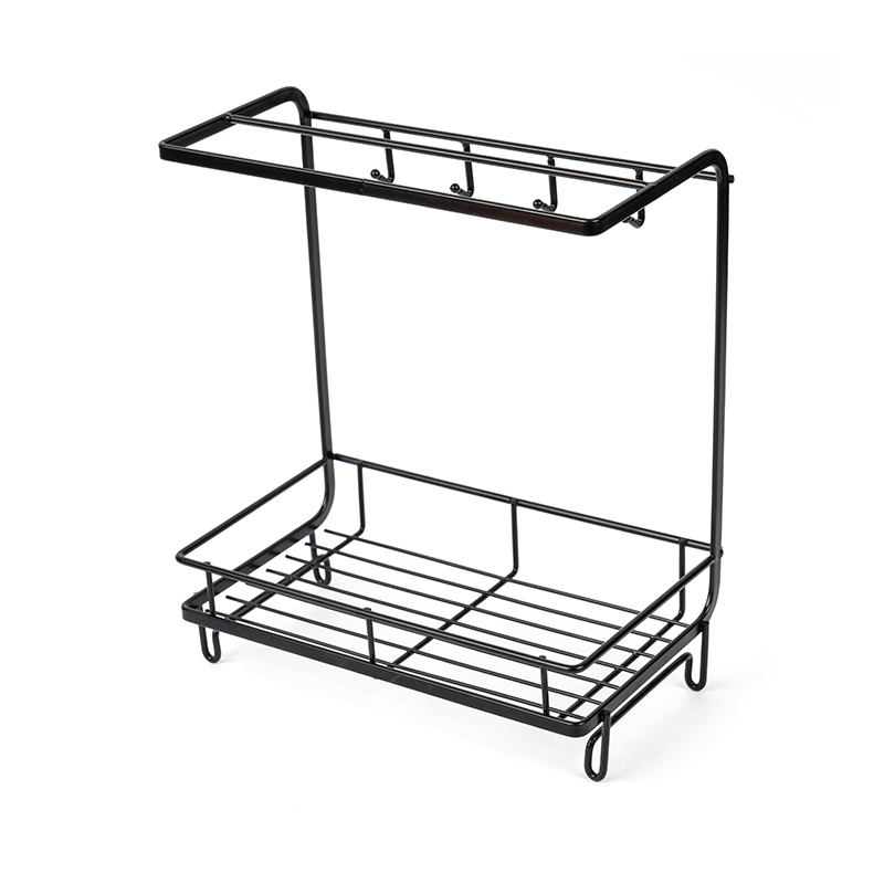 Portaoggetti per lavello da cucina con porta spugna e strofinaccio