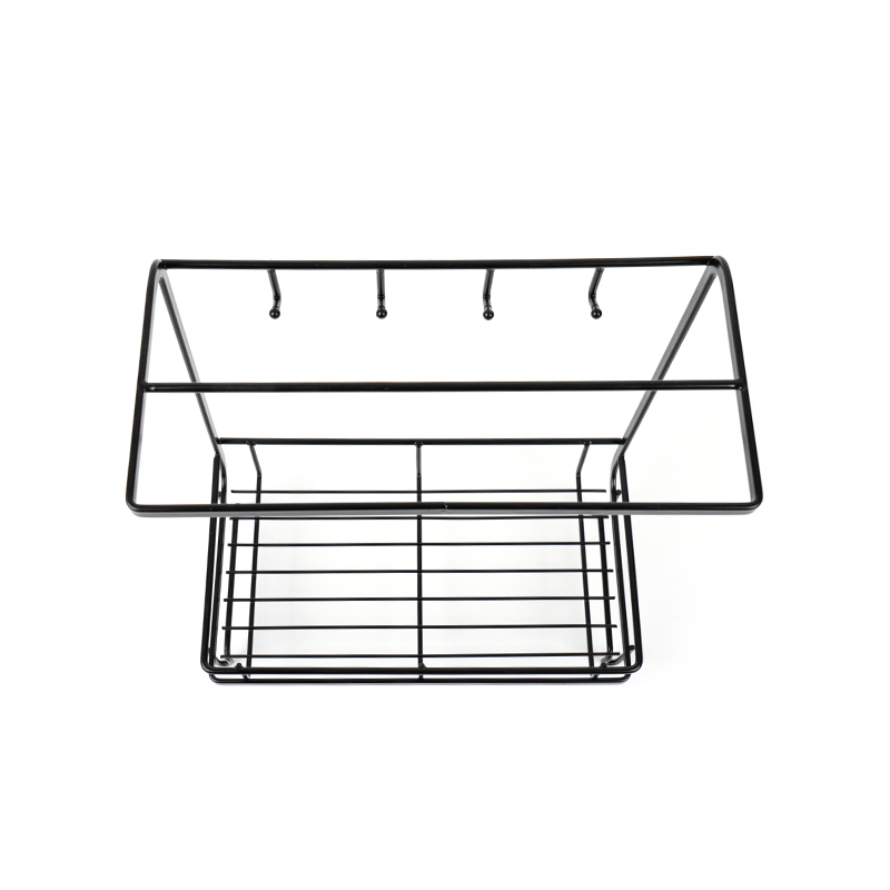 Portaoggetti per lavello da cucina con porta spugna e strofinaccio