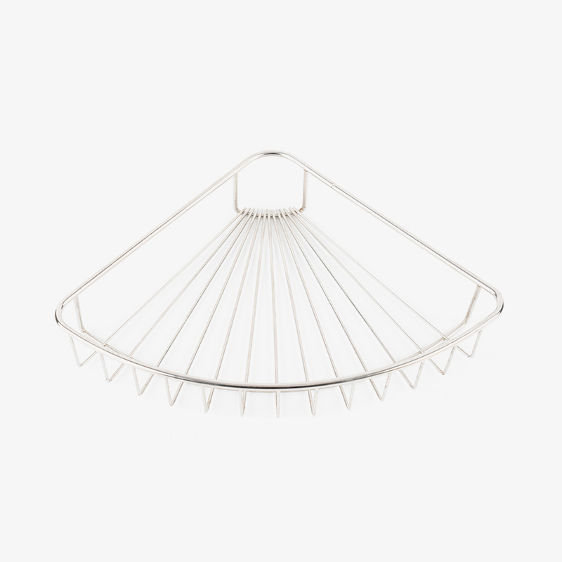 Portaoggetti da doccia con montaggio a parete in acciaio inossidabile con gancio