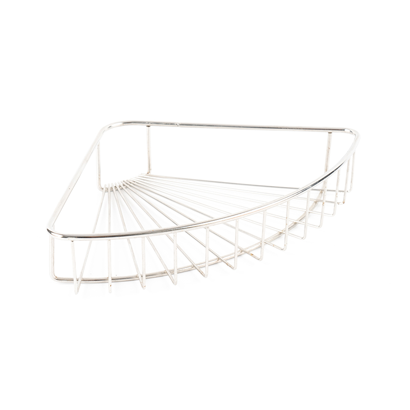 Portaoggetti da doccia con montaggio a parete in acciaio inossidabile con gancio