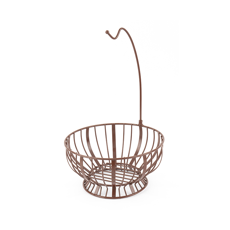 Cesto di frutta con gancio per banane per cucina