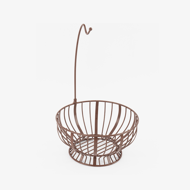 Cesto di frutta con gancio per banane per cucina