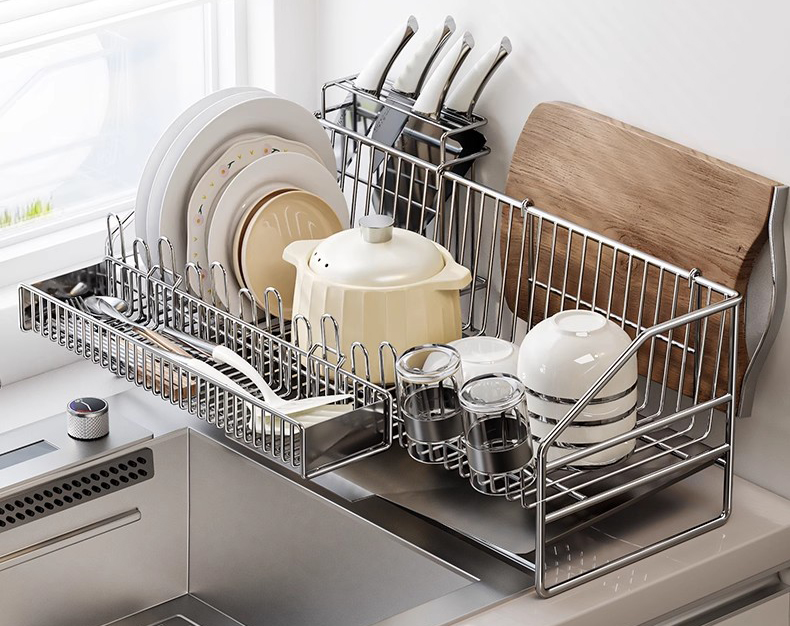 Il portautensili in acciaio inossidabile 304 è la scelta ideale per le piccole cucine?​